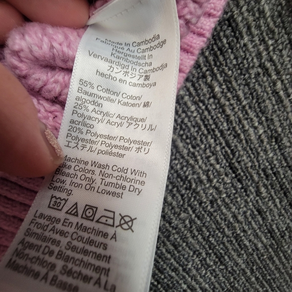 NWT J.Crew Turtleneck Sweater Medium Pink Ribbed Warm Pastel Barbiecore … - Picture 6 of 7